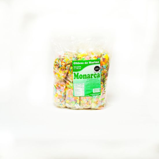 Imagen de OBLEA MONARCA RECORTE C/SALSA ETVERDE 650GR