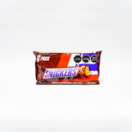 Imagen de CHOCOLATE SNICKERS SIX PACK 6P