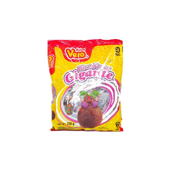 Imagen de VERO PICA FRESA GIGANTE BOLSA 60P
