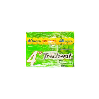 Imagen de TRIDENT WHITE 4 YERBA 40P
