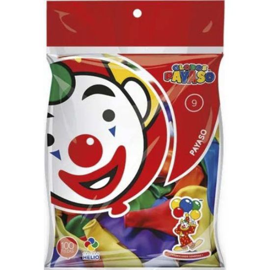 Imagen de GLOBO SURTIDO #9 100P